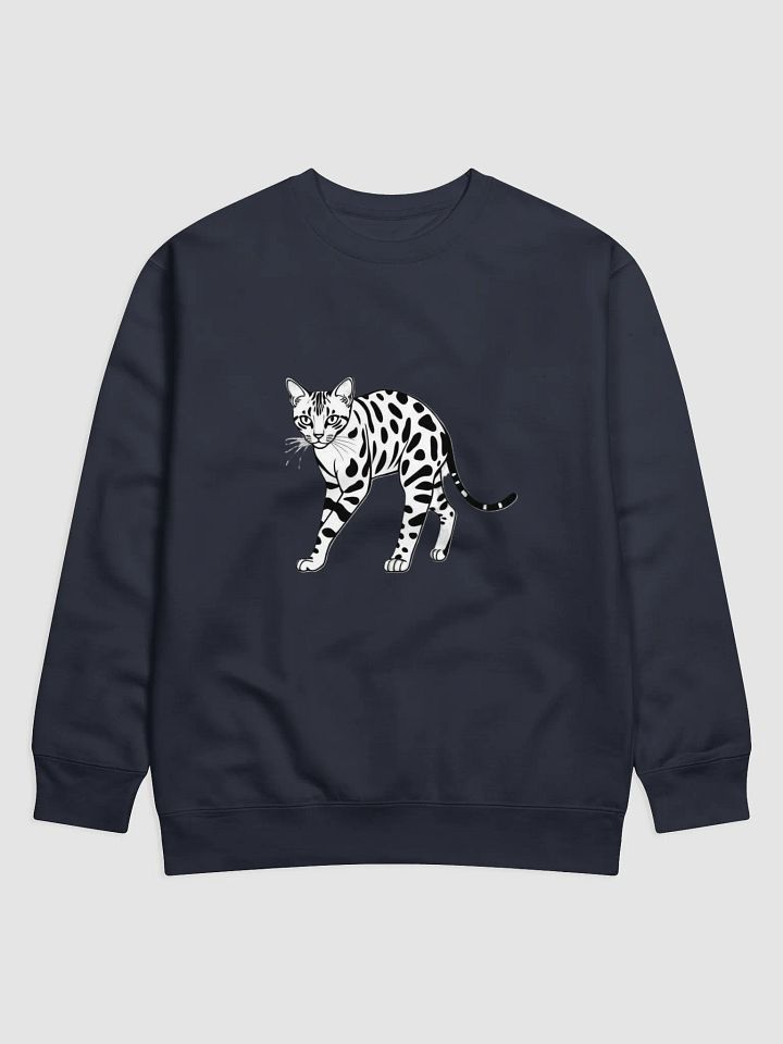 Bengal Cat Portrait Premium Sweatshirt product image (6)