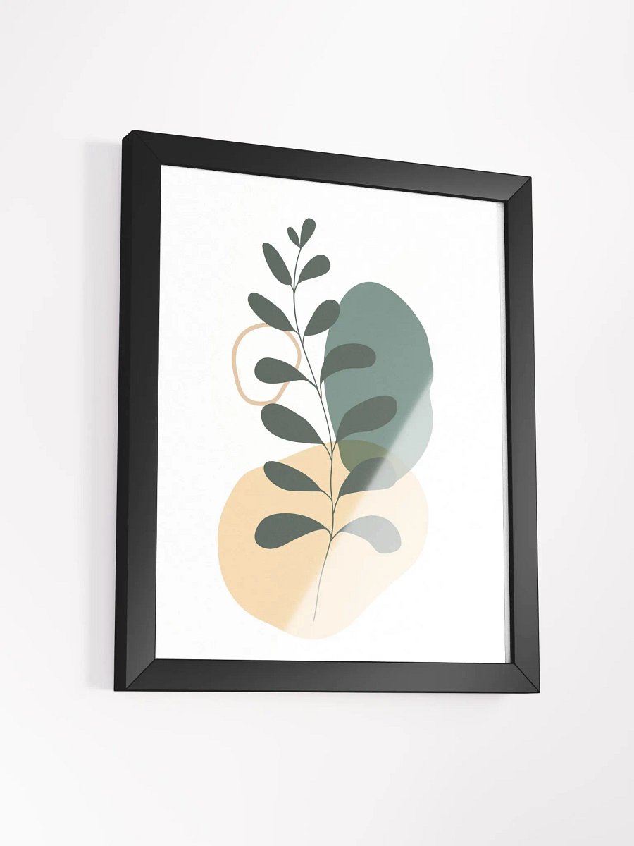 Minimalist Botanical Bliss Framed Poster product image (42)