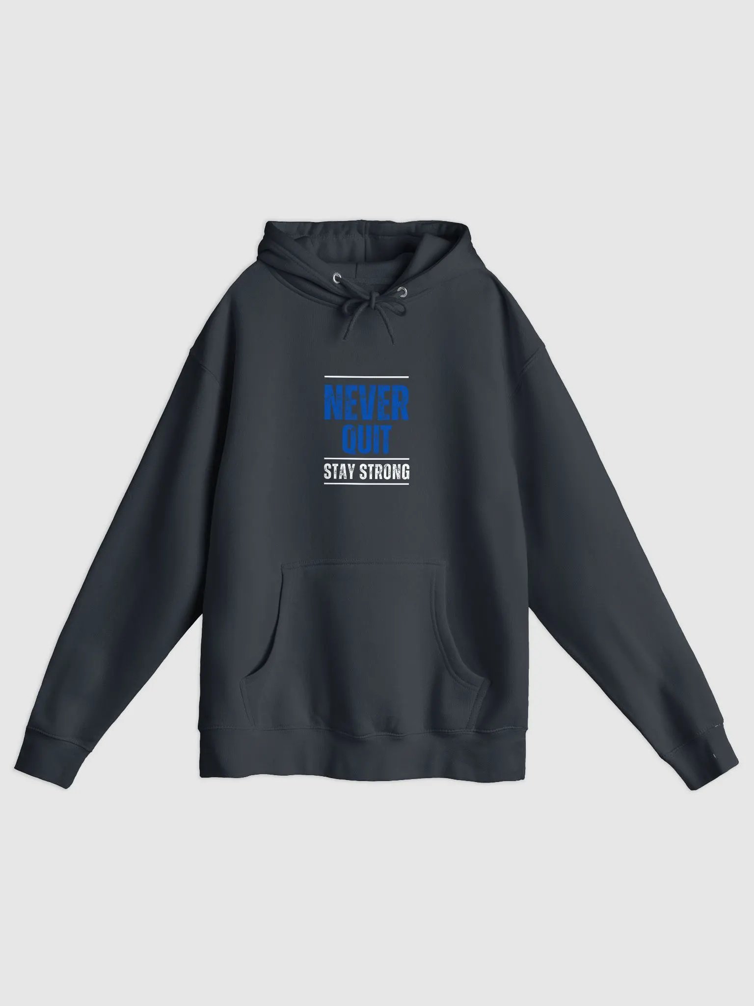 "Never quit" - Unisex Hoodie product image (1)
