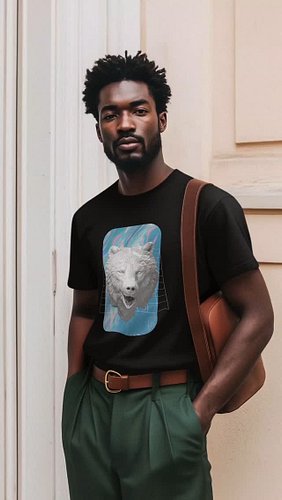 What happens when a bear goes to space? This t-shirt! Meet the Intergalactic Bear, a tee that's ready for its close-up with t...