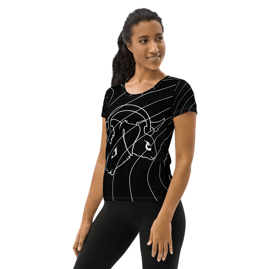 Surreal Harmony Women's Athletic Tee product image (3)