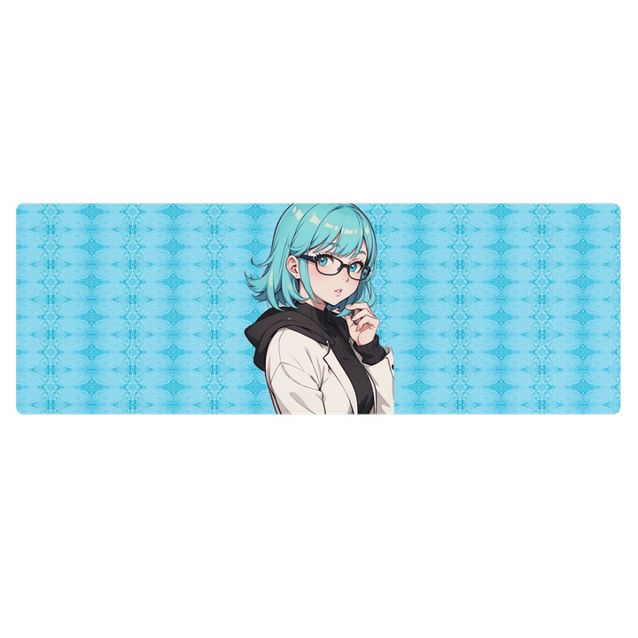 (Aqua WAIFU) K Yoga Mat product image (1)