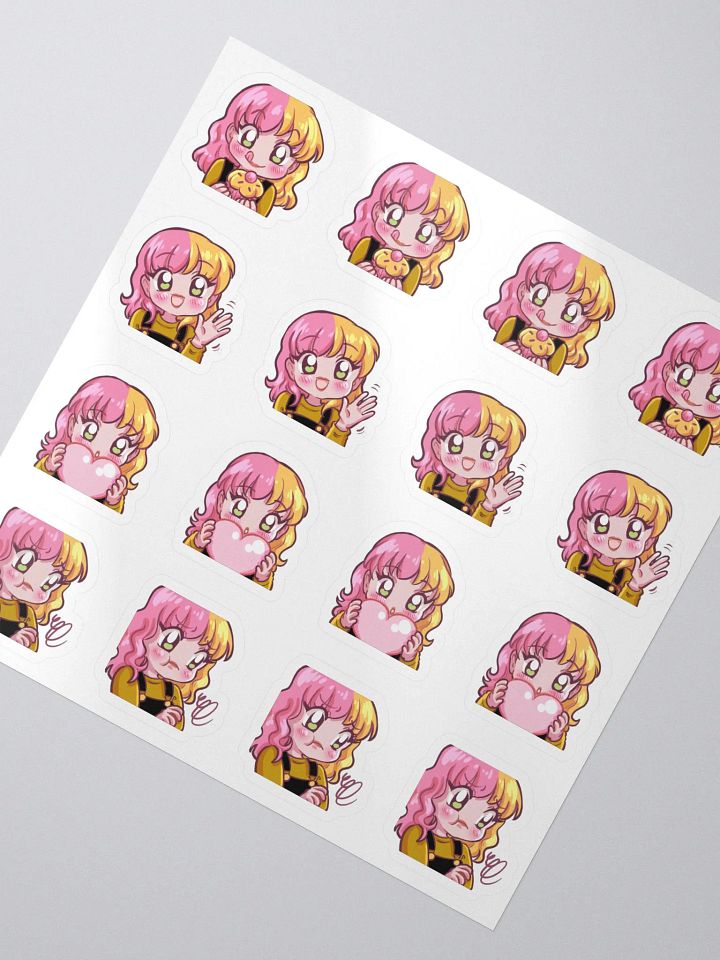 Emote Sticker Sheet - Option 2 product image (1)