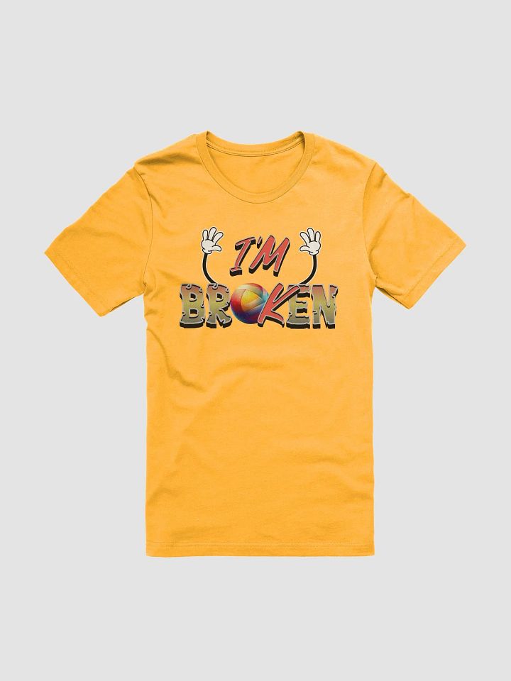 Im Ok Im Broken Volleyball Rainbow Brokenness T-Shirt product image (13)