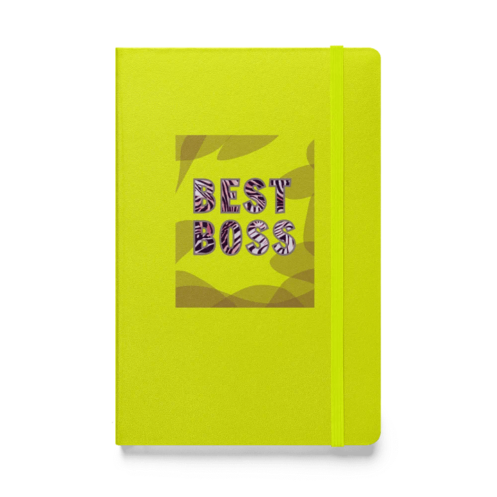 Zebra Stripe Best Boss Journal for the boss birthday Christmas gift product image (1)