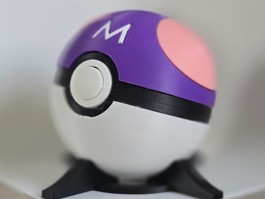 3D Printed Fan Made Pokemon Masterball & Mew set product image (4)