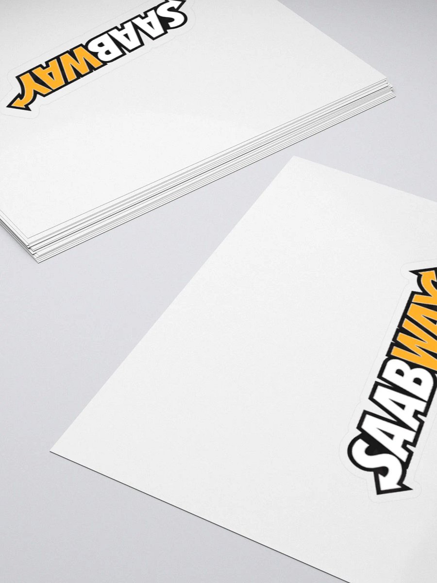 Saabway Sticker product image (4)