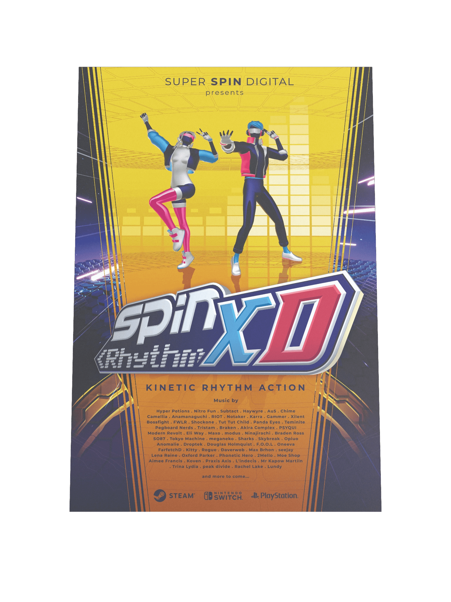 Spin Rhythm XD Movie-Style Matte Poster product image (1)