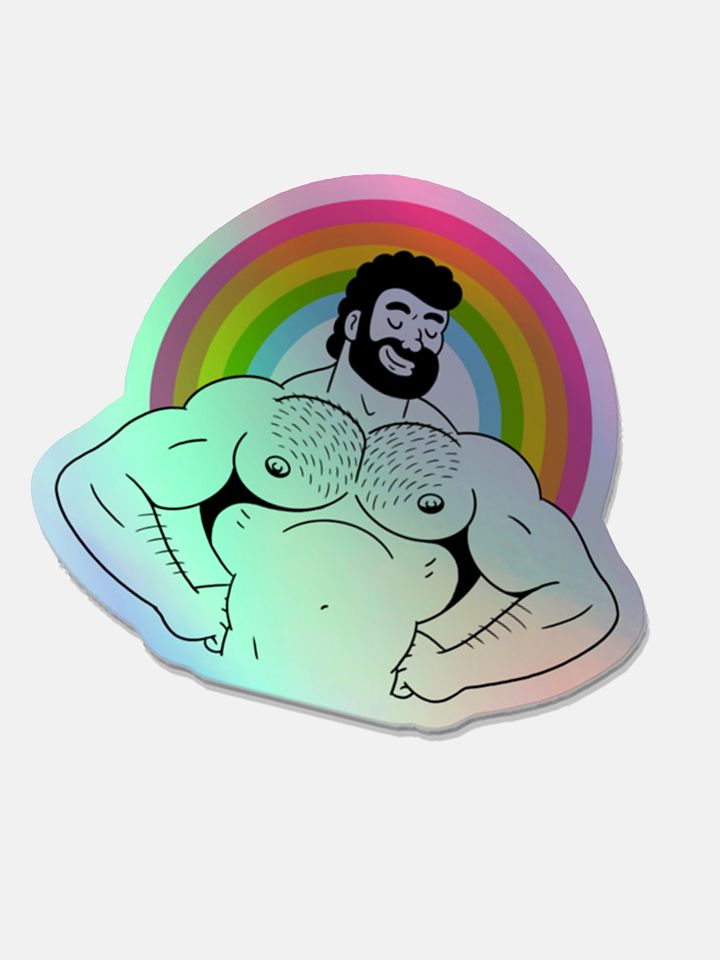 Rainbow Pride Holo Sticker product image (2)