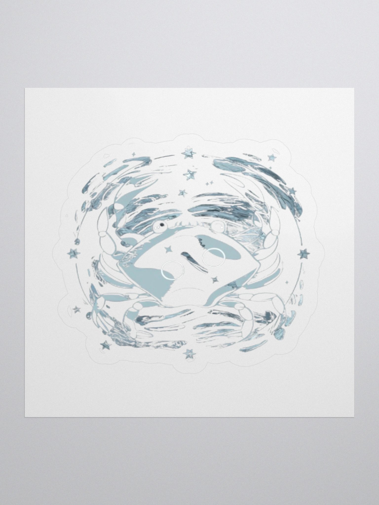 Cancer Zodiac Dreamscape Sticker product image (1)