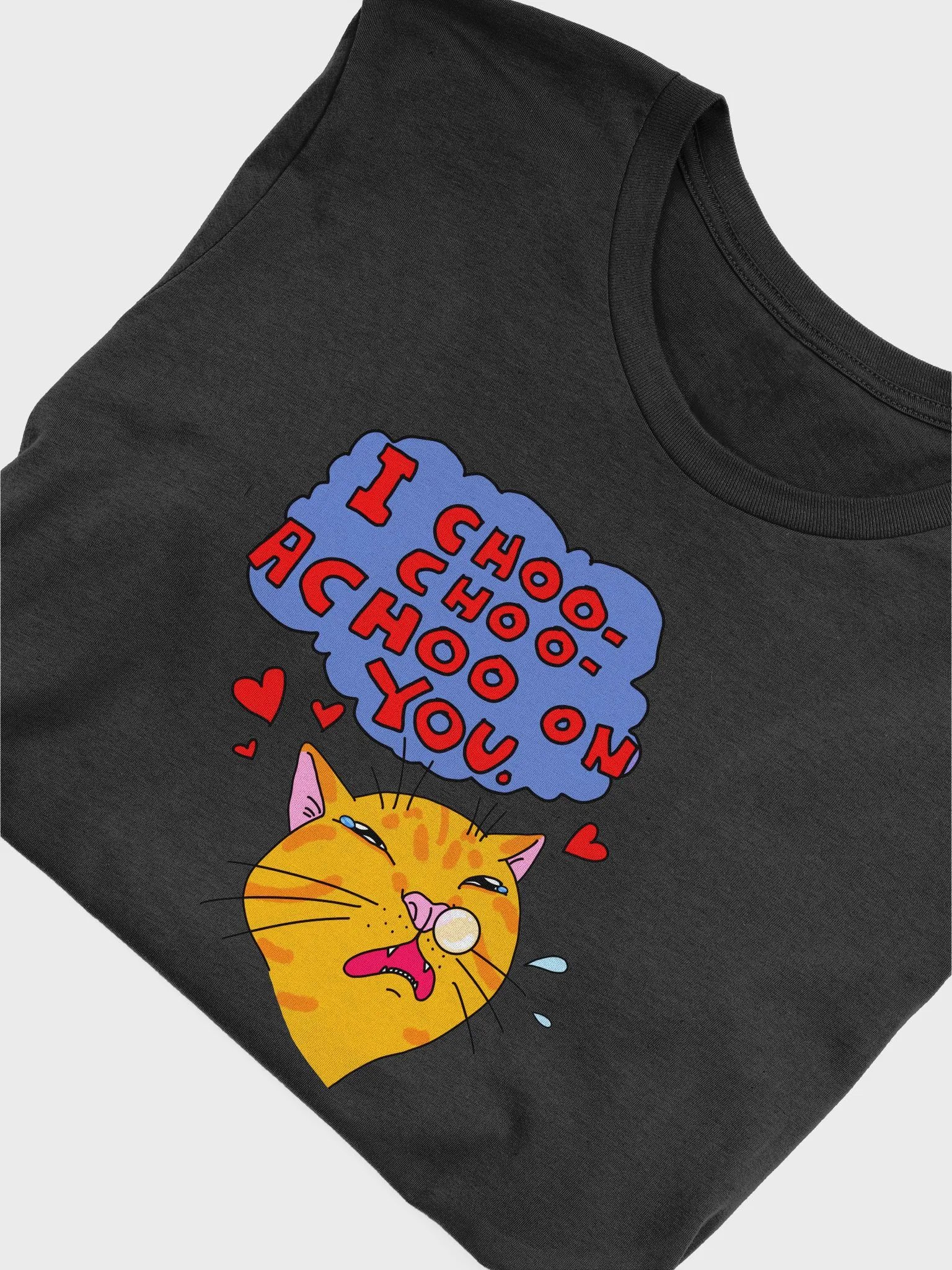 Achoo on You Orange Cat Supersoft T-Shirt Multicolor product image (23)