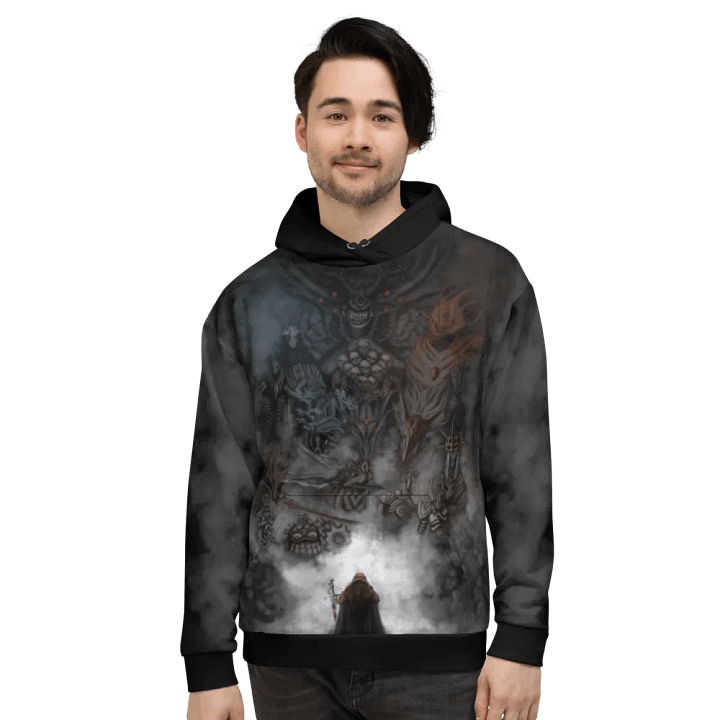 'Fog Wall' All-Over Hoodie product image (2)