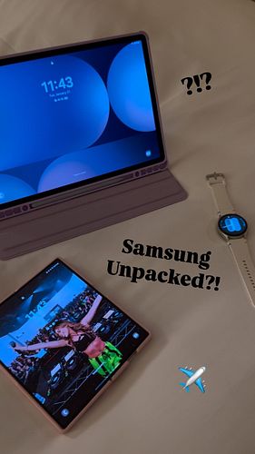 Come with me to San Francisco to get an exclusive look at Samsung Unpacked! 🥰 ✈️ @SamsungMobileUSA #SamsungPartner #WithGalax...