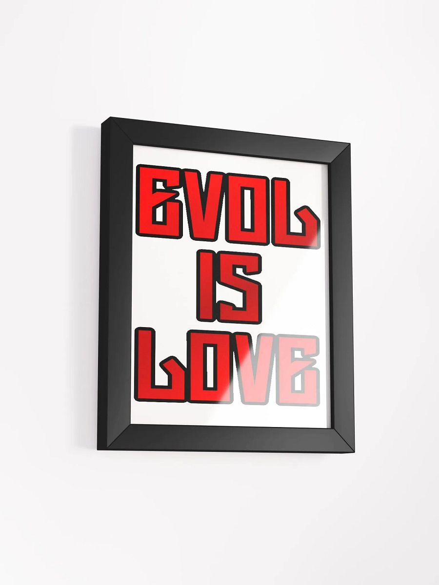 Evol Is Love Wall Art product image (19)