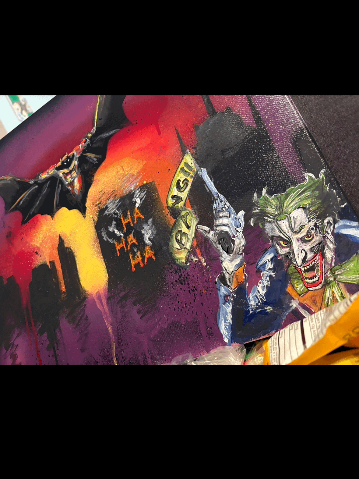 Canvas Prints of Batman vs Bad Guys product image (7)