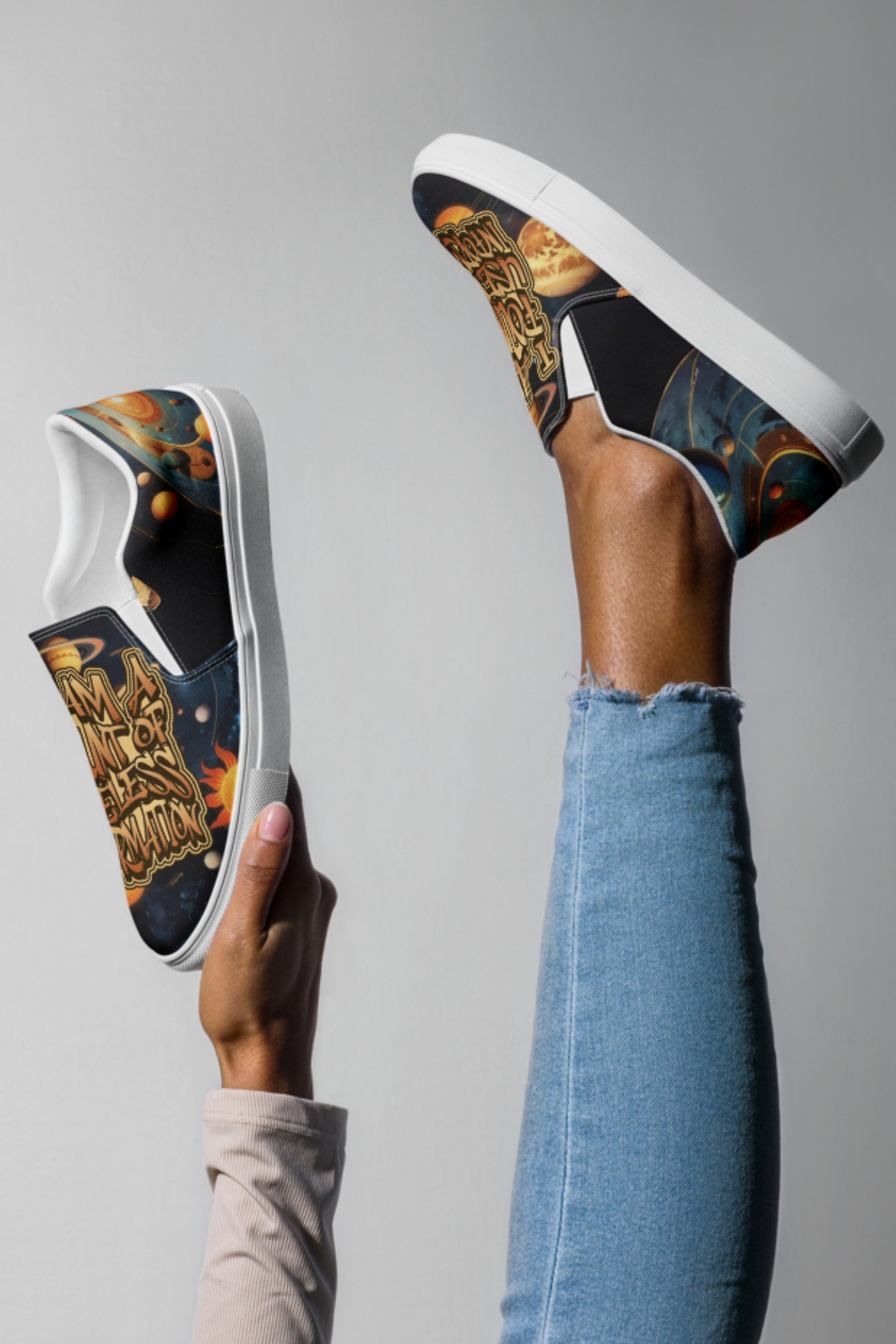 Funny Fount of Useless Information All Over Print Shoes product image (2)