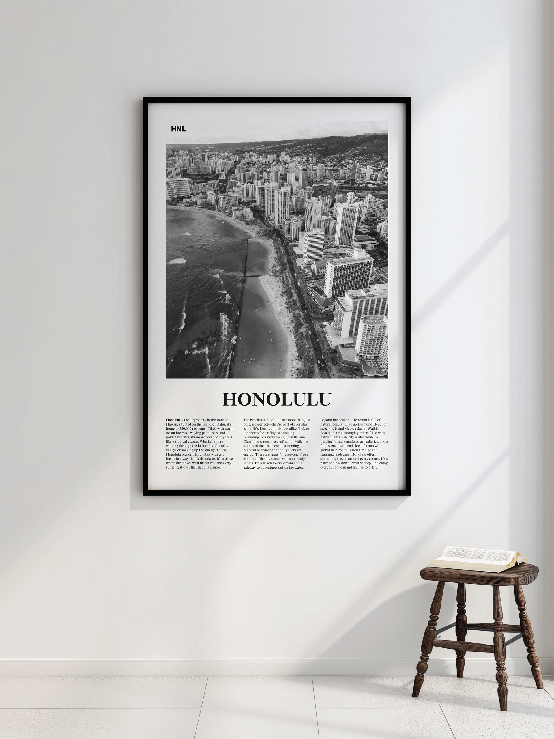 Honolulu 02 Newspaper Poster product image (2)