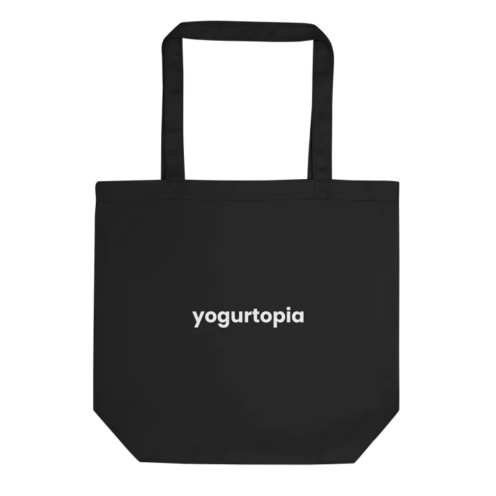 "yogurtopia" tote bag product image (1)