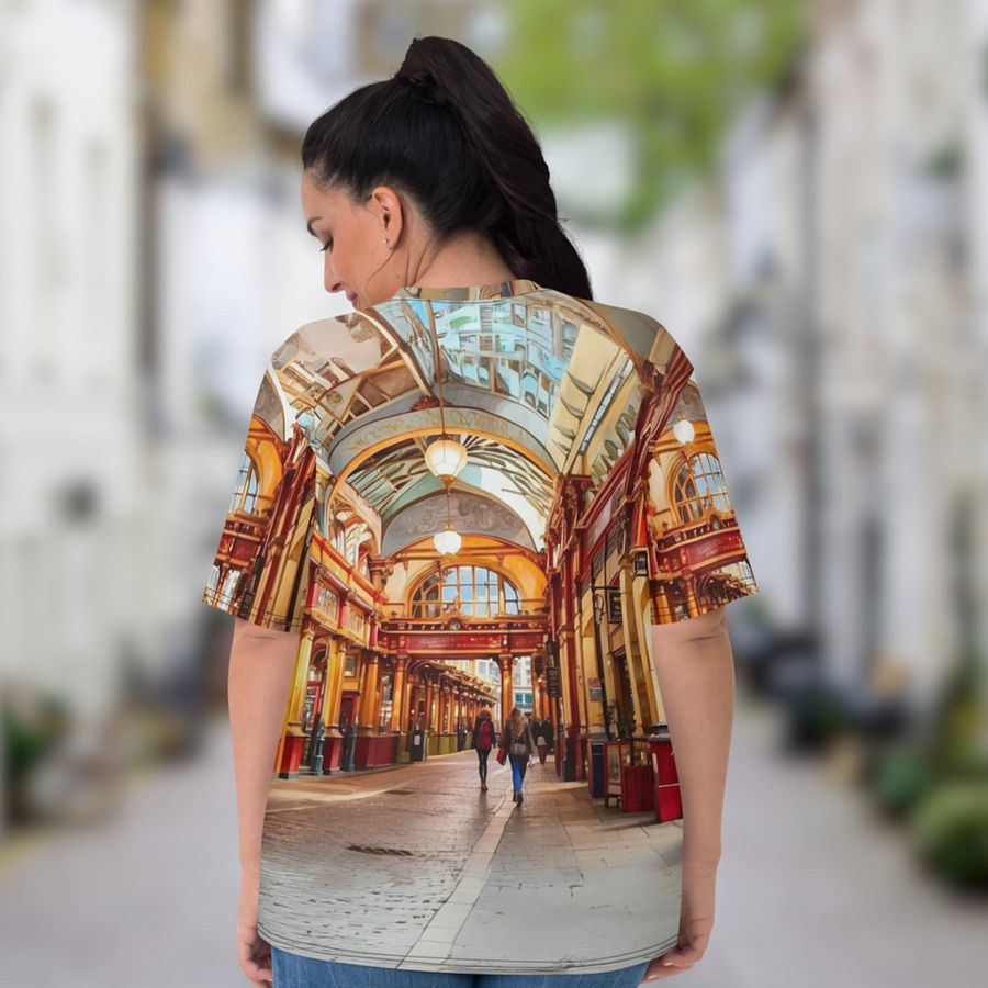 Leadenhall Market London All Over Print T-shirt product image (6)