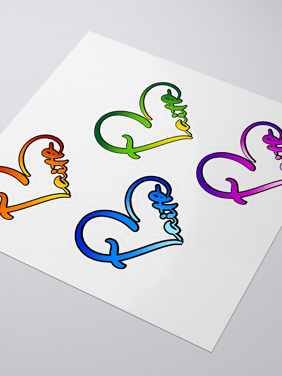 Faith Cross Heart Sticker Sheet product image (3)