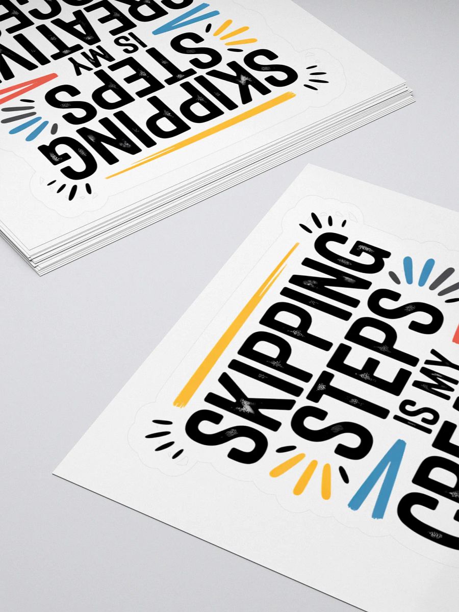 Skipping Steps Human Design Manifesting Generator Sticker product image (11)