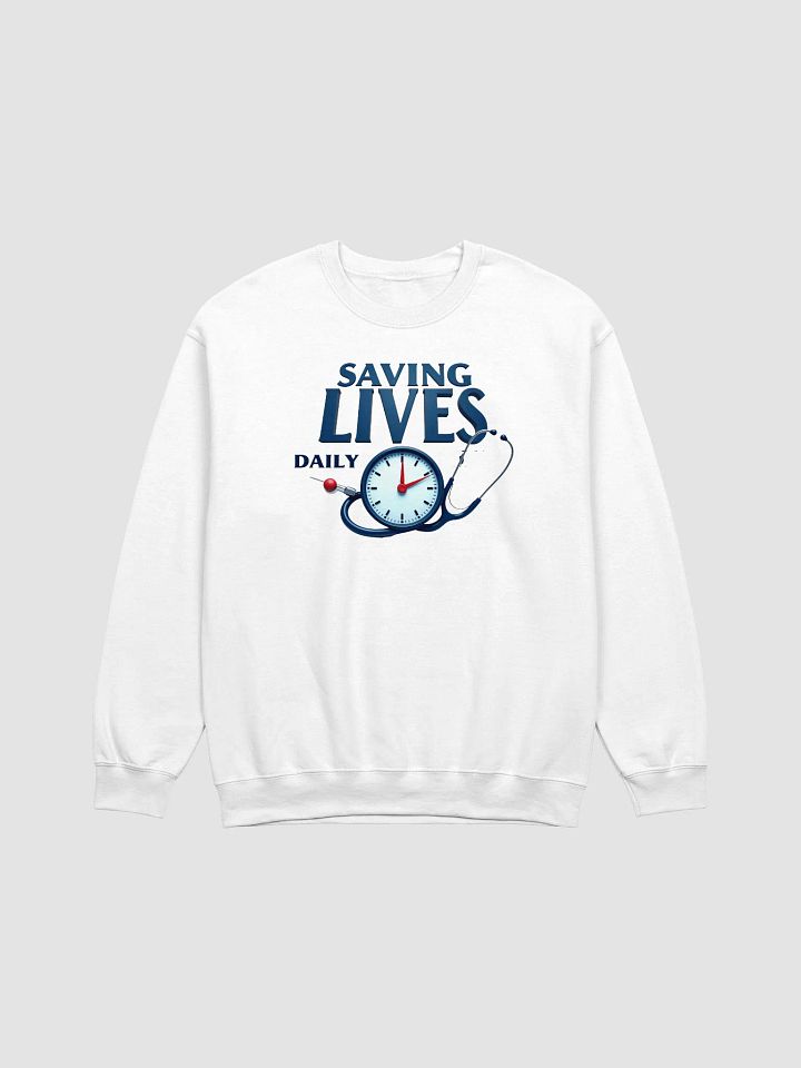 Lifesaving Clock Crewneck Sweatshirt product image (3)