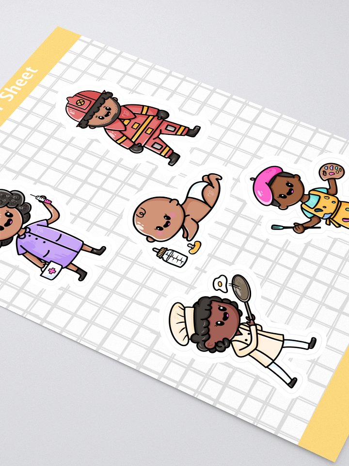 People Sticker Sheet product image (2)