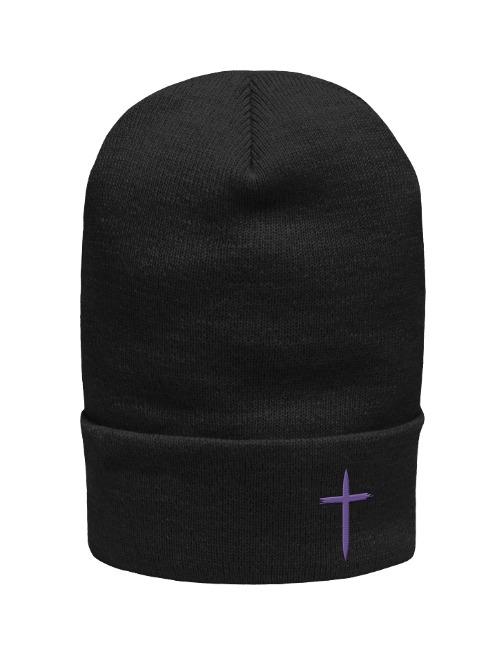 Brushstroke Cross Beanie product image (1)