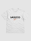 Mkristo unisex white t-shirt product image (1)