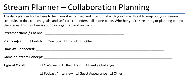 The Git Gud Guide: A Twitch Stream Planner Digital Download product image (3)