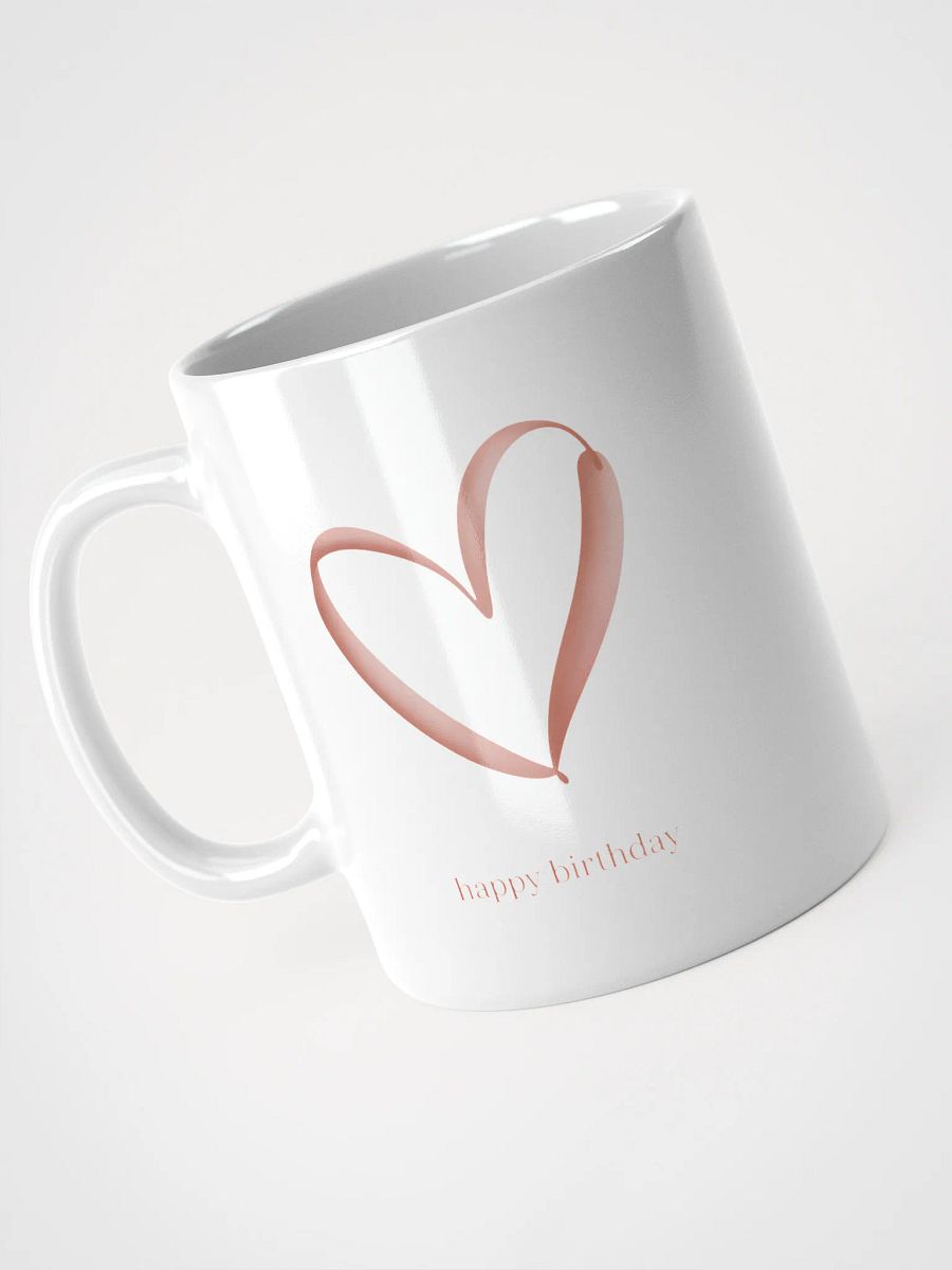 Happy Birthday Heart Mug product image (3)