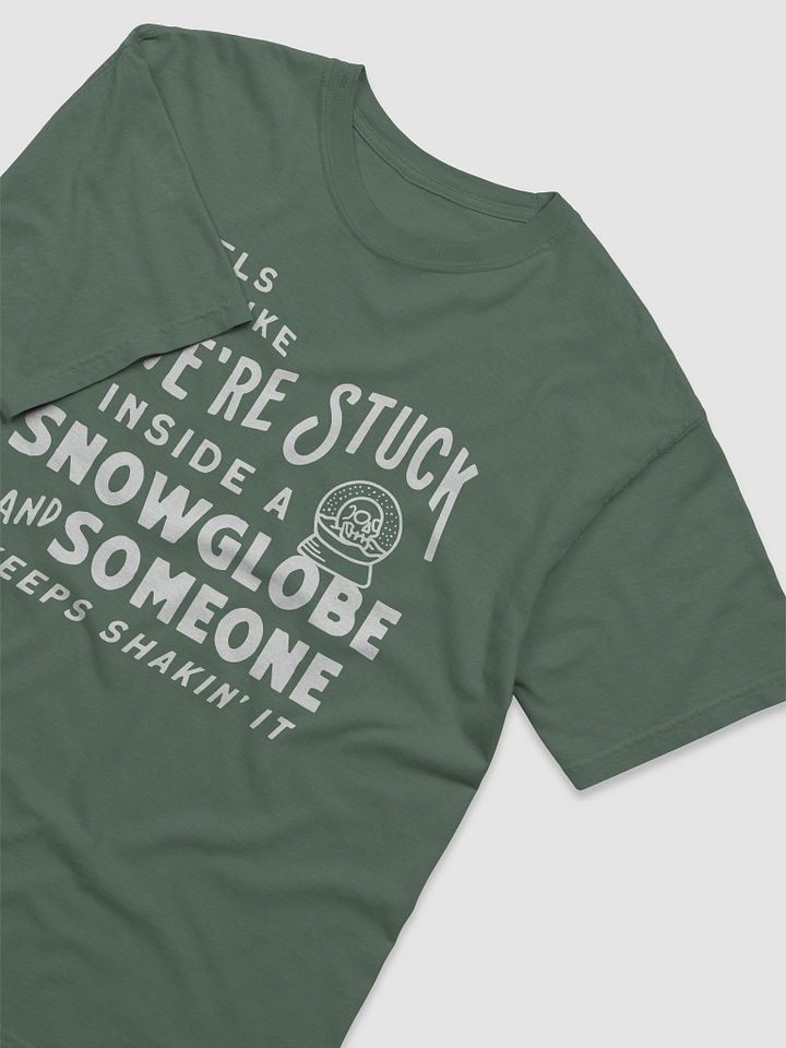 Snowglobe Censored Heavyweight Tee (Dark) (BB x CC) product image (2)