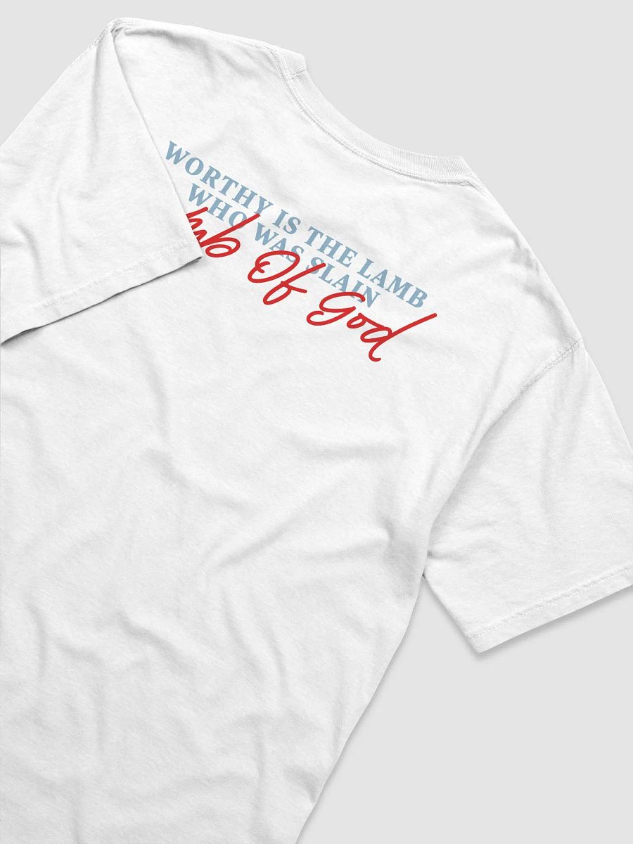 'Lamb of God' white combo tshirt product image (3)