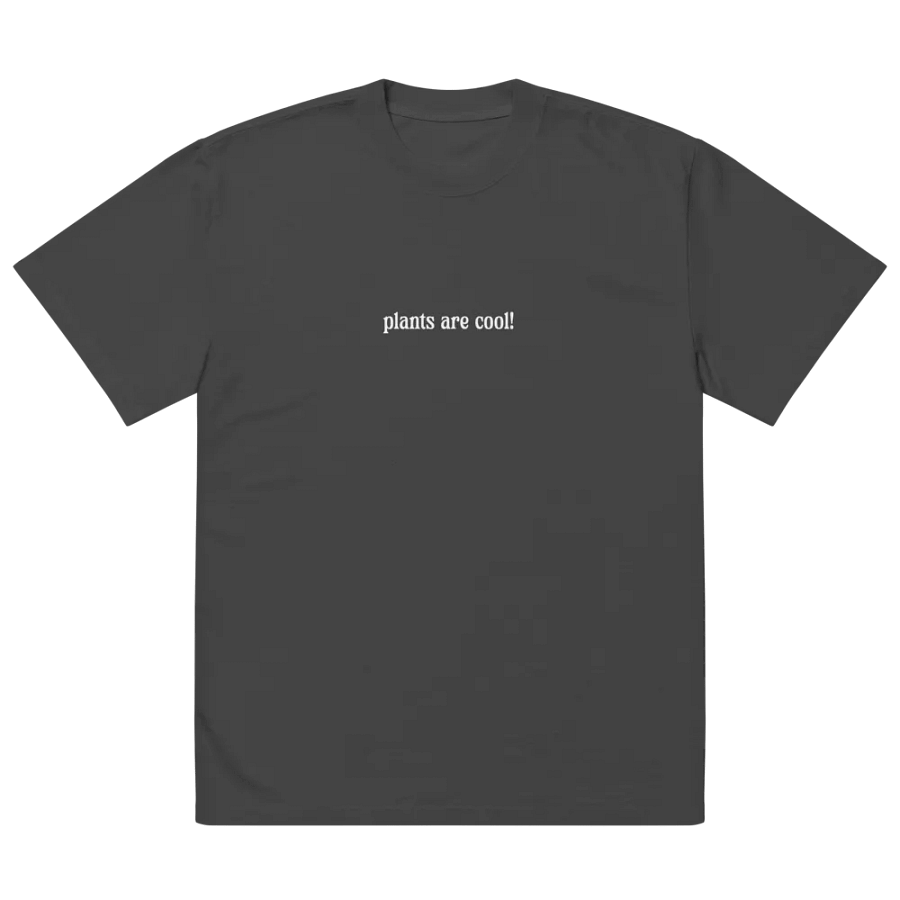 plants are cool 😎 oversized tee product image (5)