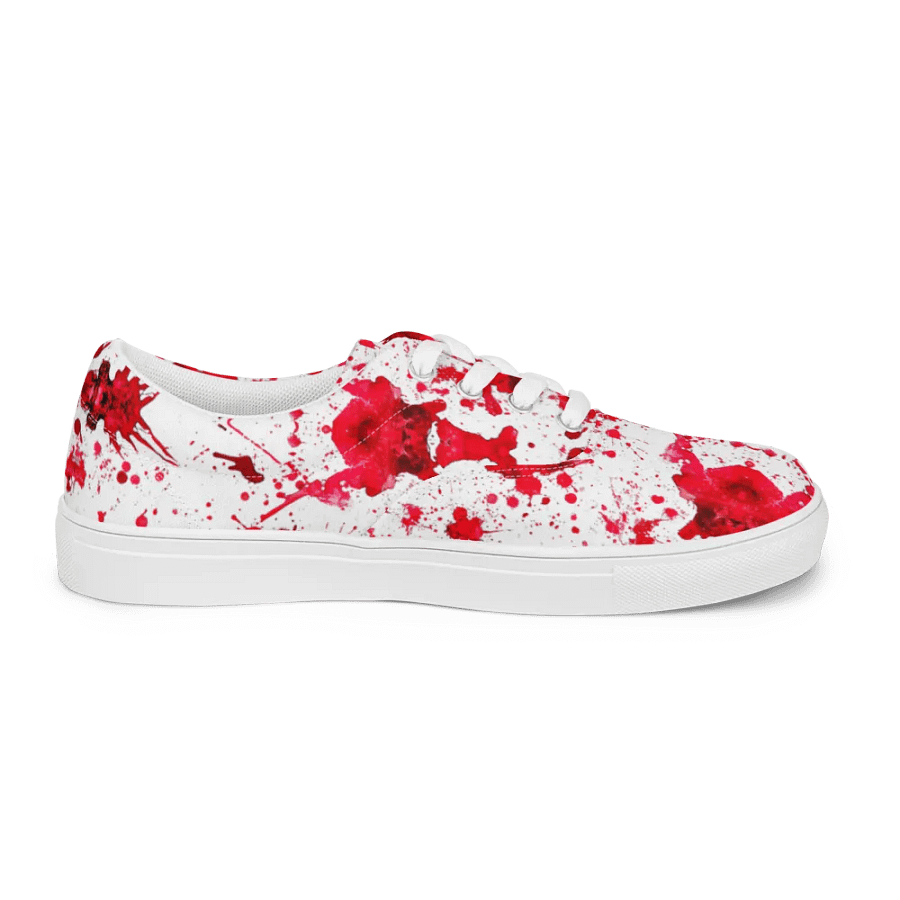 Crime Scene Women's Canvas Shoes product image (8)
