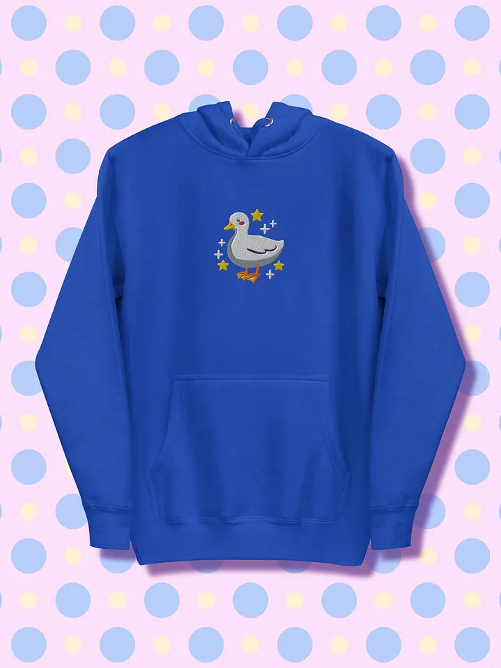 Cute Duck Embroidered Unisex Hoodie product image (2)