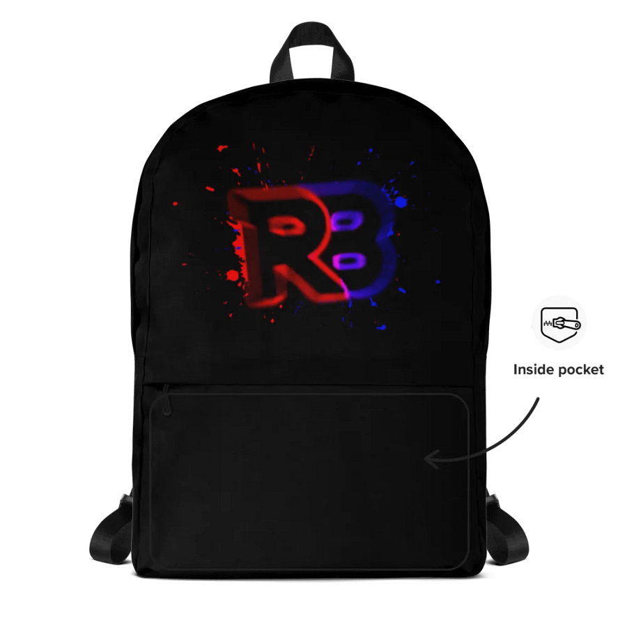 Dynamic Red & Blue™ Splatter All-Over Backpack product image (5)