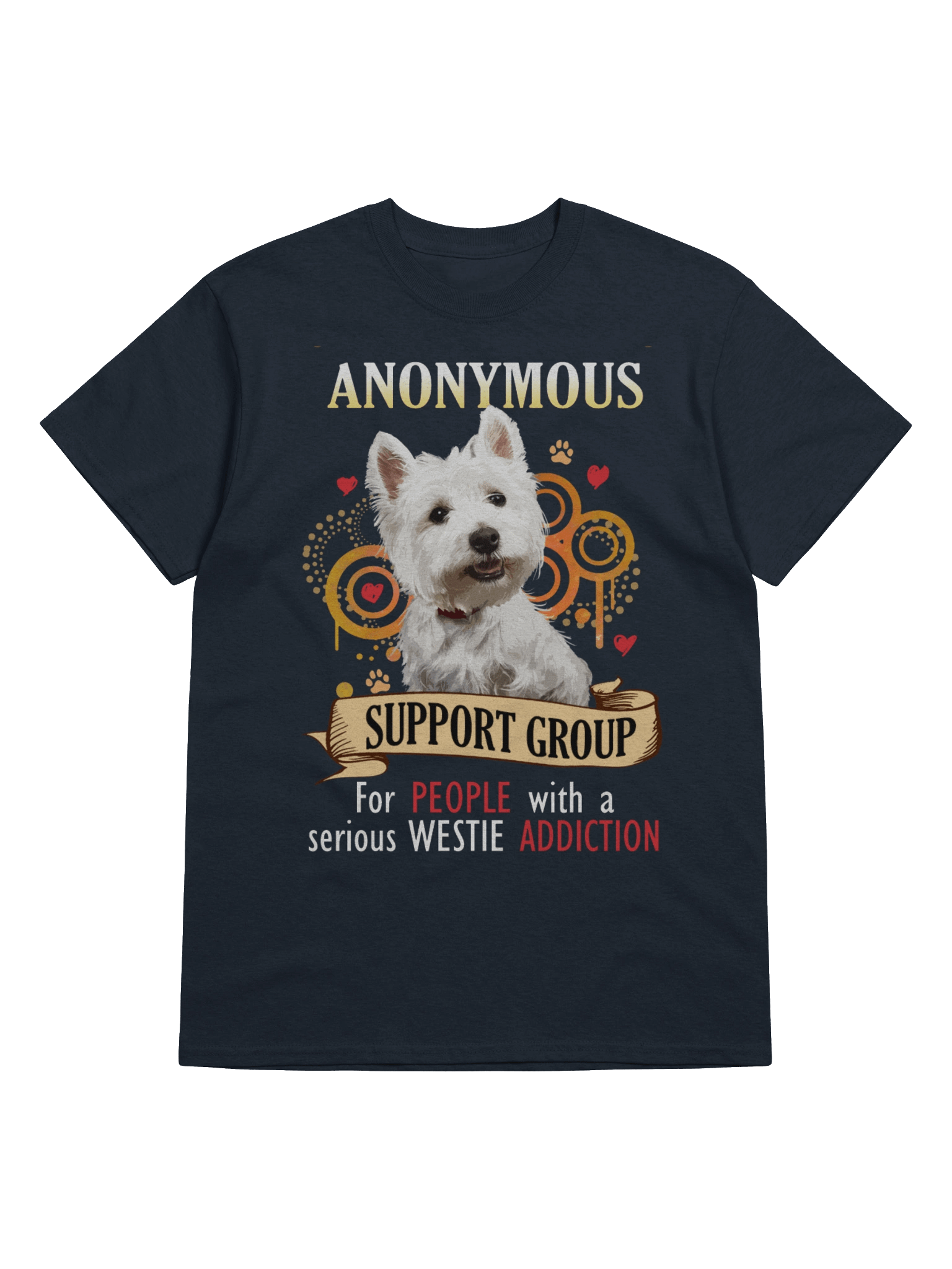 Westies Anonymous Support Group T-Shirt product image (23)