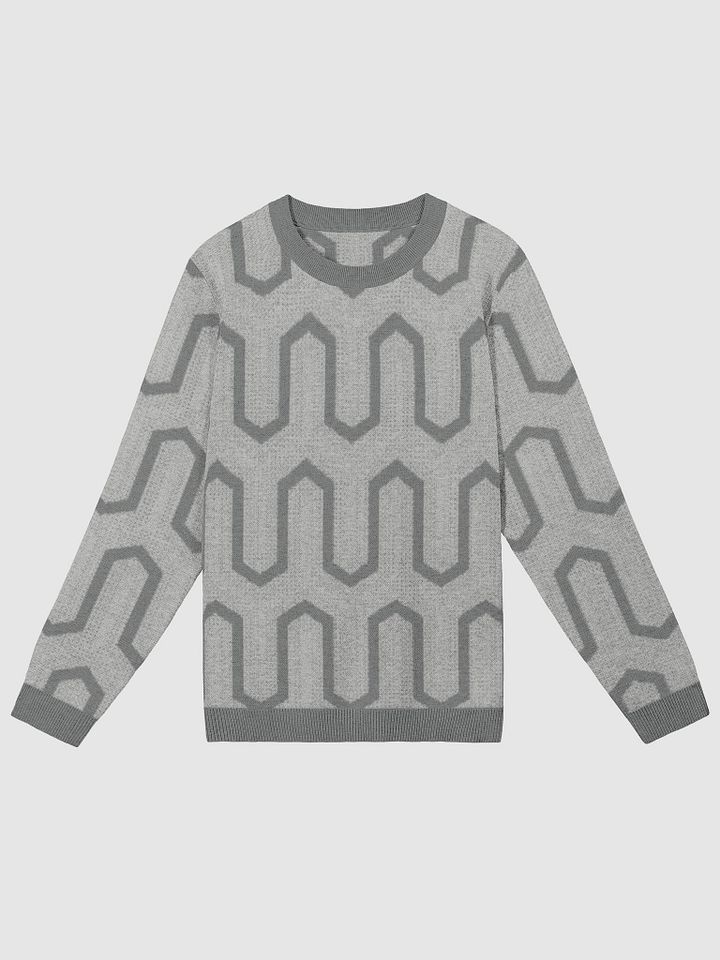 Geometric Mosaic Jacquard Crewneck product image (5)