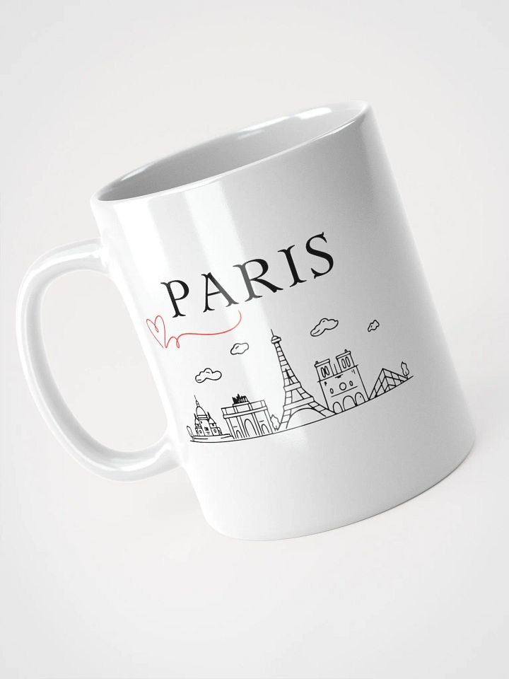 Love Paris France Monuments | Right Handed Coffee Tea Mug product image (1)