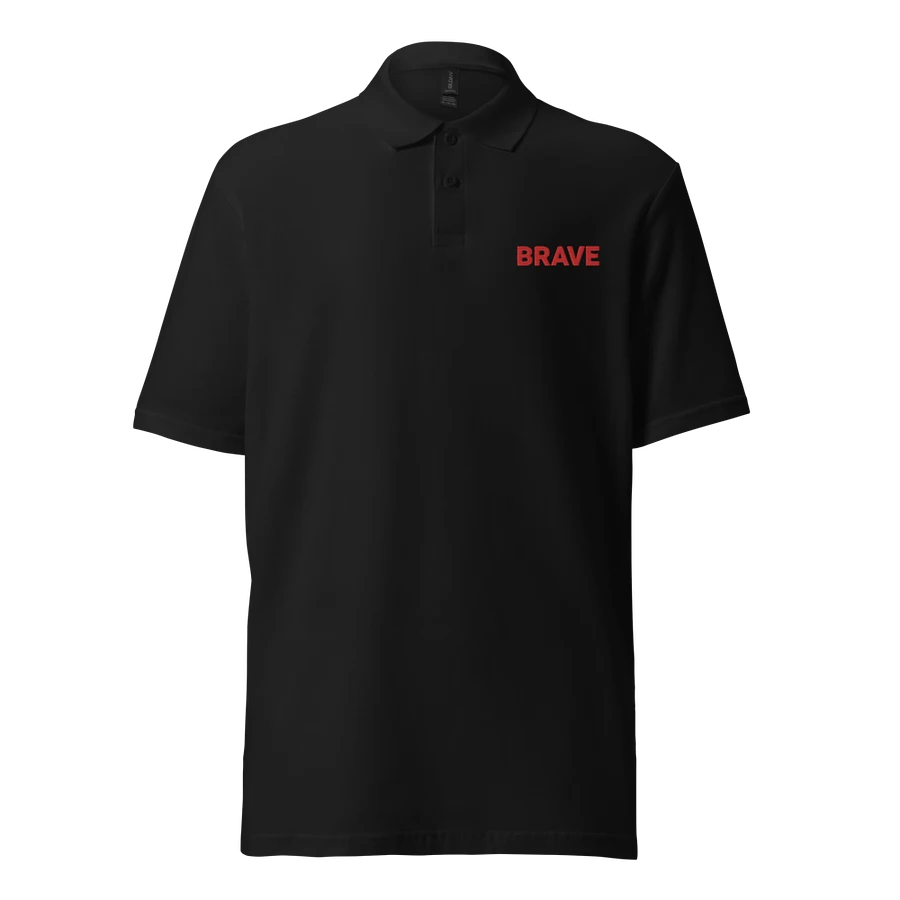 BRAVE Polo Shirt (Black) product image (1)