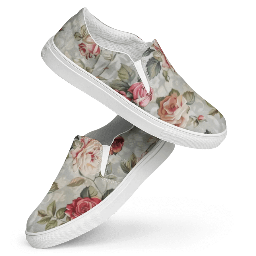 Vintage Rose Garden Slip-Ons product image (12)
