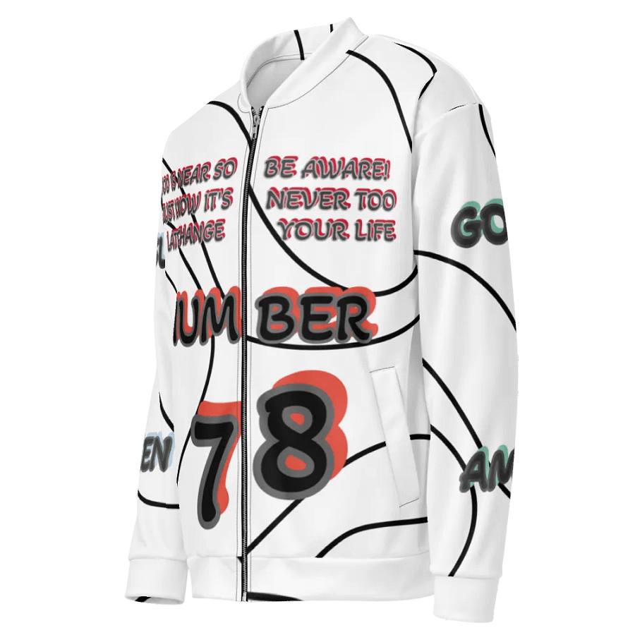 God Loves You Print Bomber Jacket product image (7)