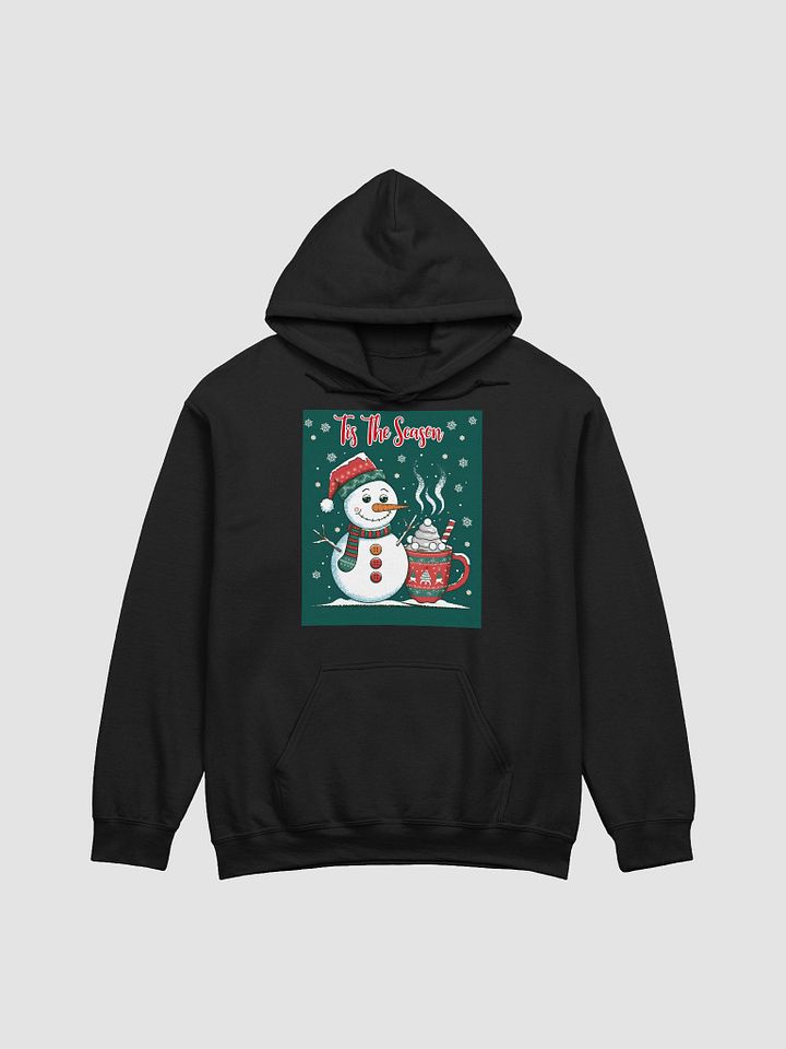 'Tis the Season Snowman Christmas Unisex hoodie for men and women product image (2)