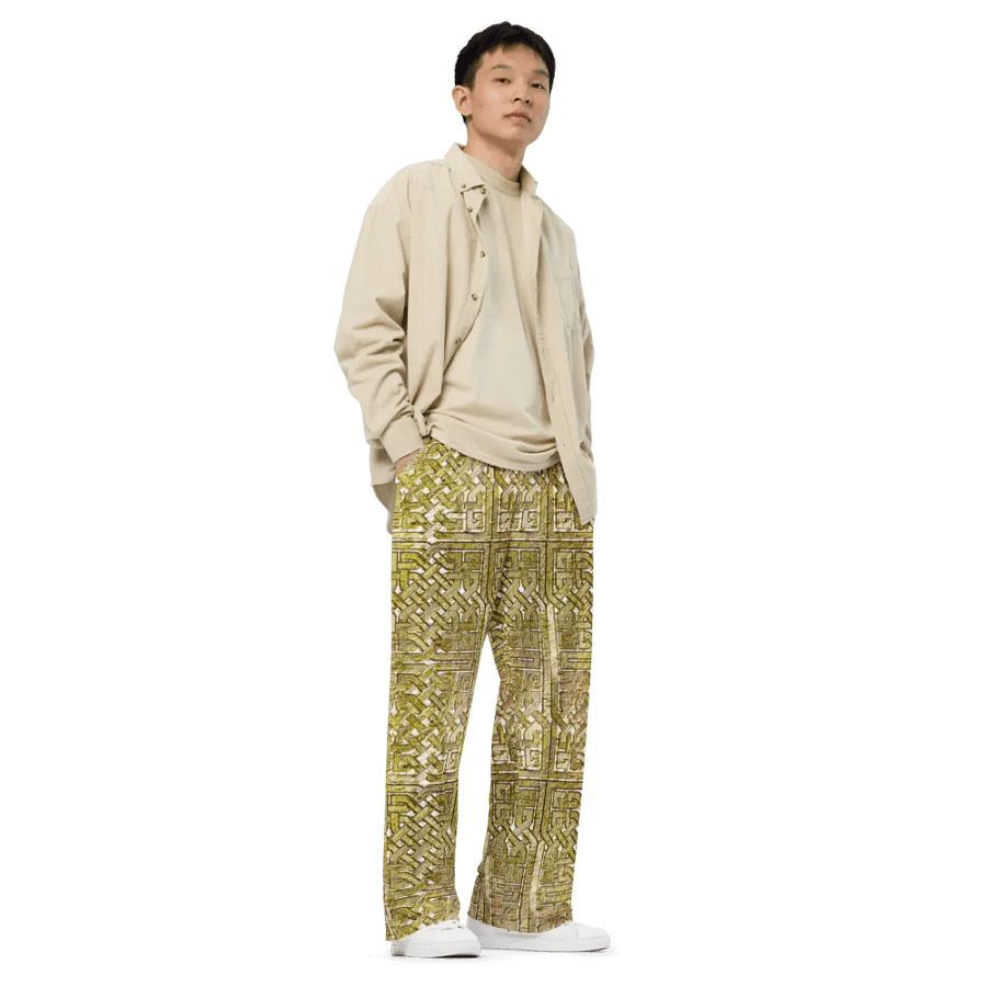 Gold Celtic Knot Wideleg Pants product image (3)