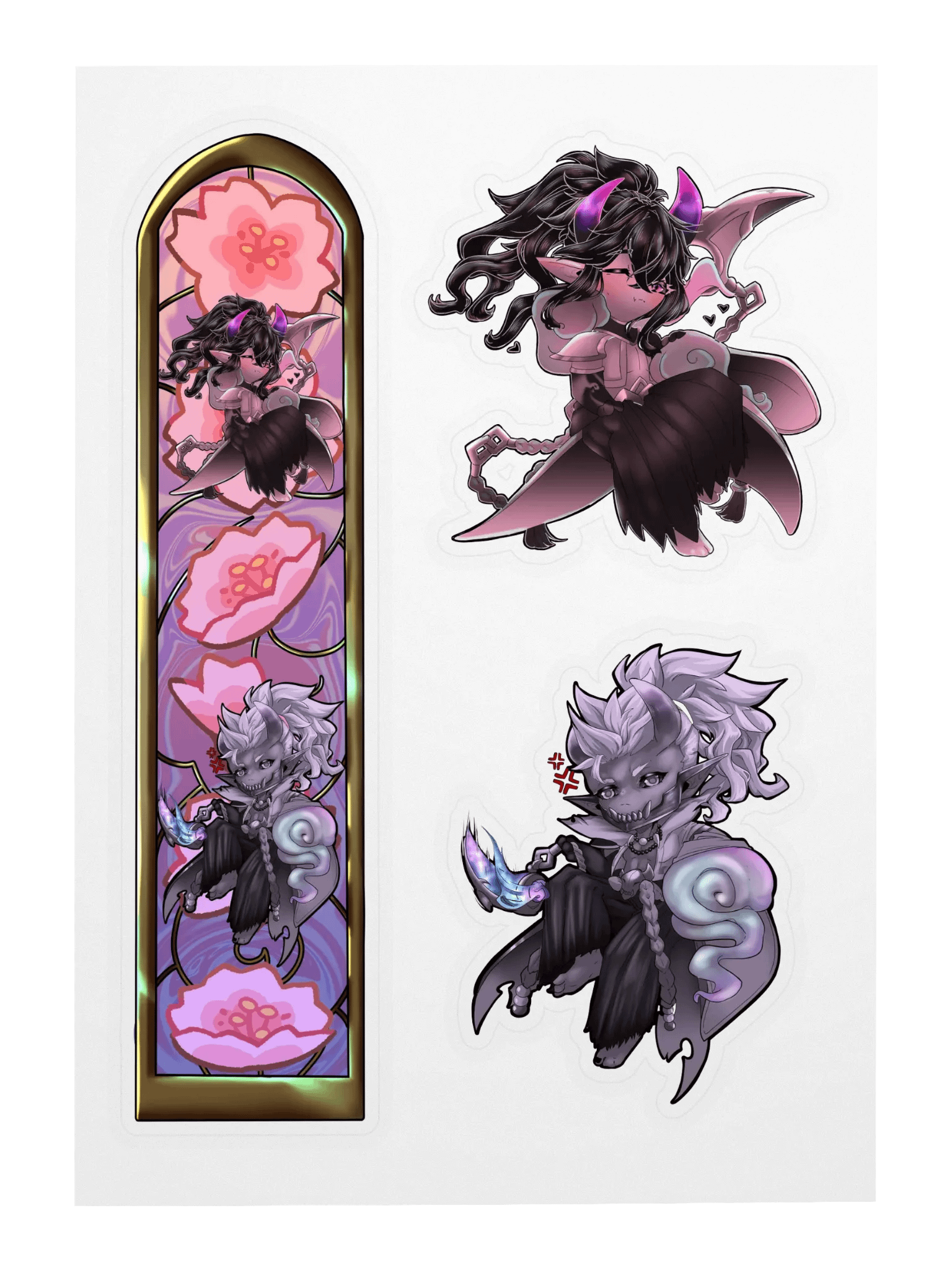 "Spirit Blossom Thresh" Kiss Cut Sticker Sheet product image (3)