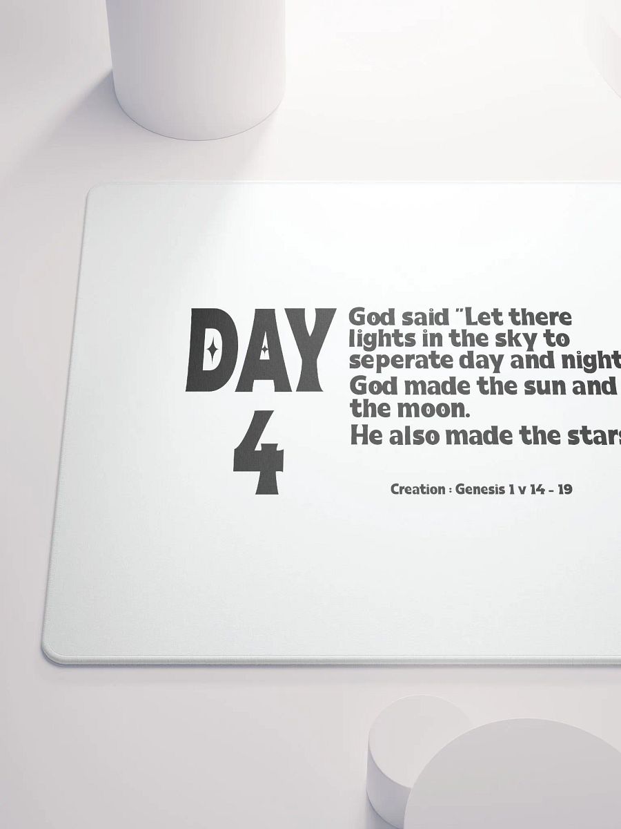 CREATION: DAY 4 Christian, Jesus, faith, God, Bible, Christianity, Jesus Christ, religion, Bible Verse, Love product image (10)