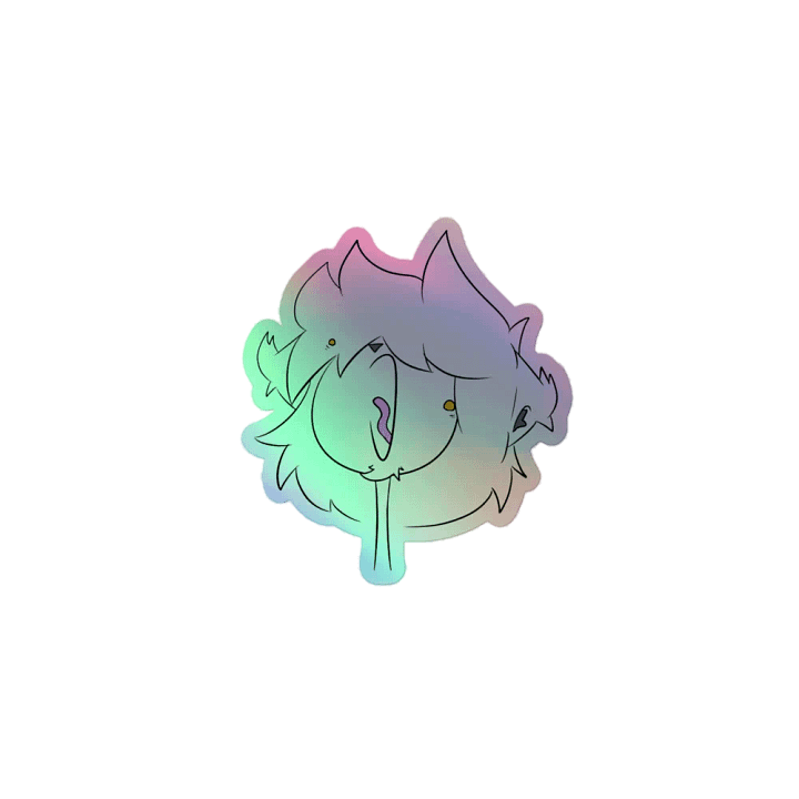 Scream Holo Sticker product image (1)