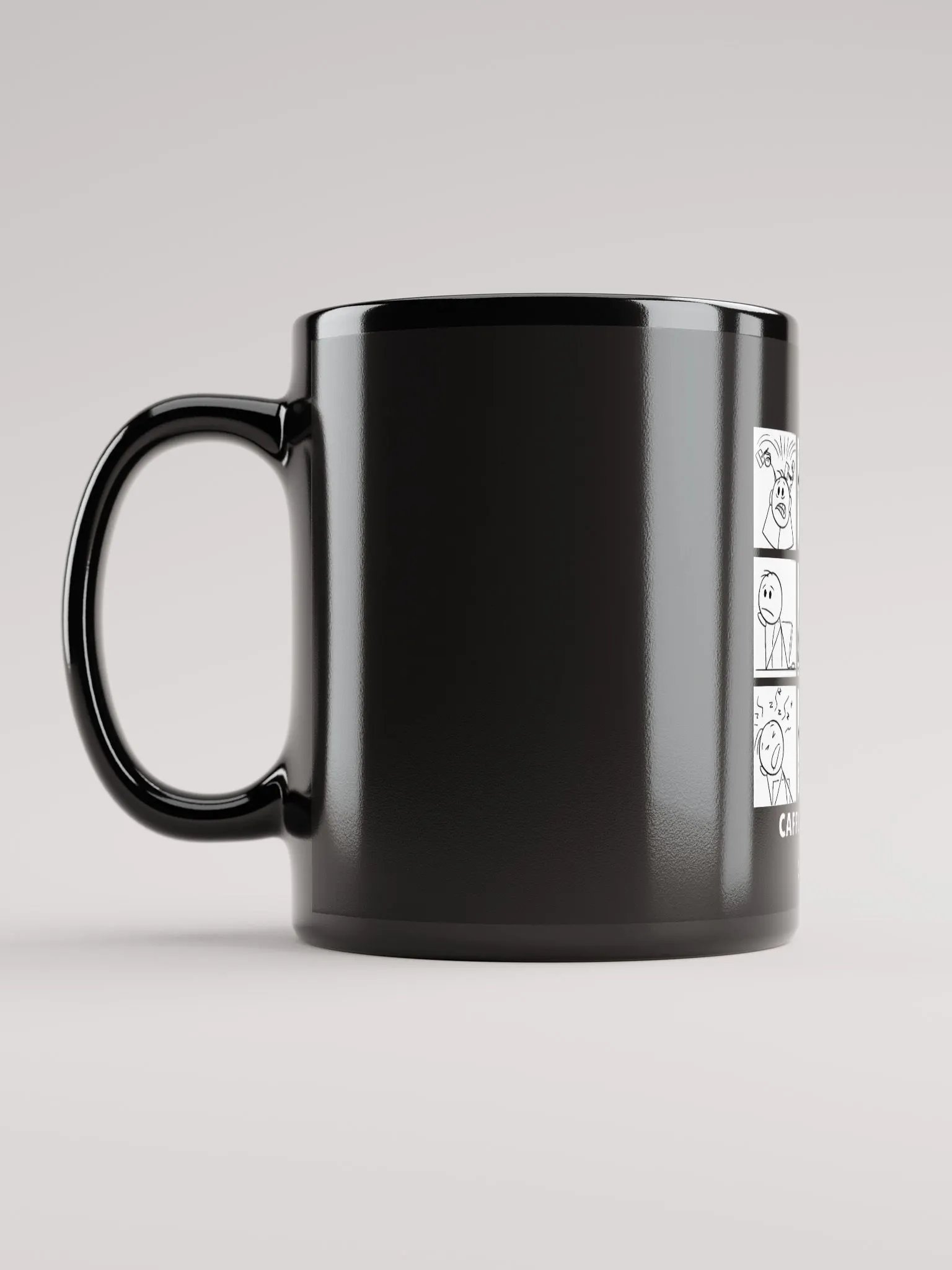 CAFFEINE BEFORE CHAOS- Glossy Coffee Mug product image (6)