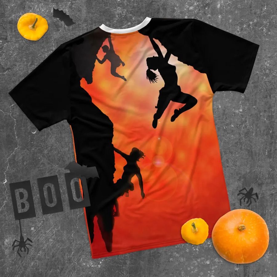 rock climbing in the sun t shirt product image (10)
